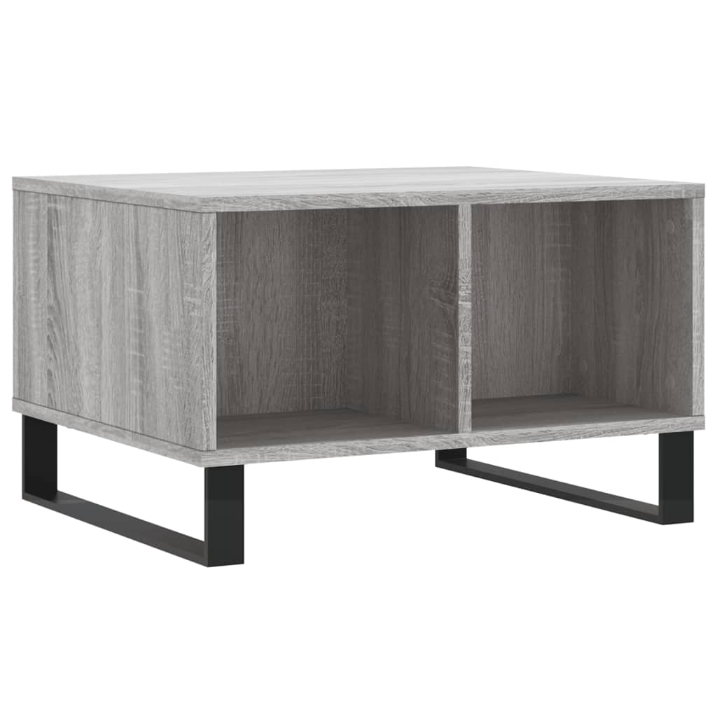 Coffee Table Grey Sonoma 60x50x36,5 cm Engineered Wood
