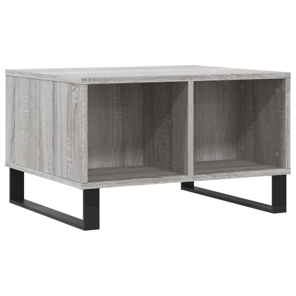 Coffee Table Grey Sonoma 60x50x36,5 cm Engineered Wood