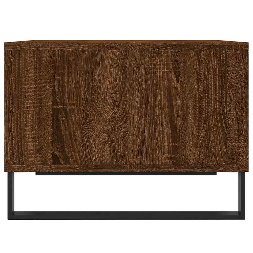 Coffee Table Brown Oak 60x50x36,5 cm Engineered Wood