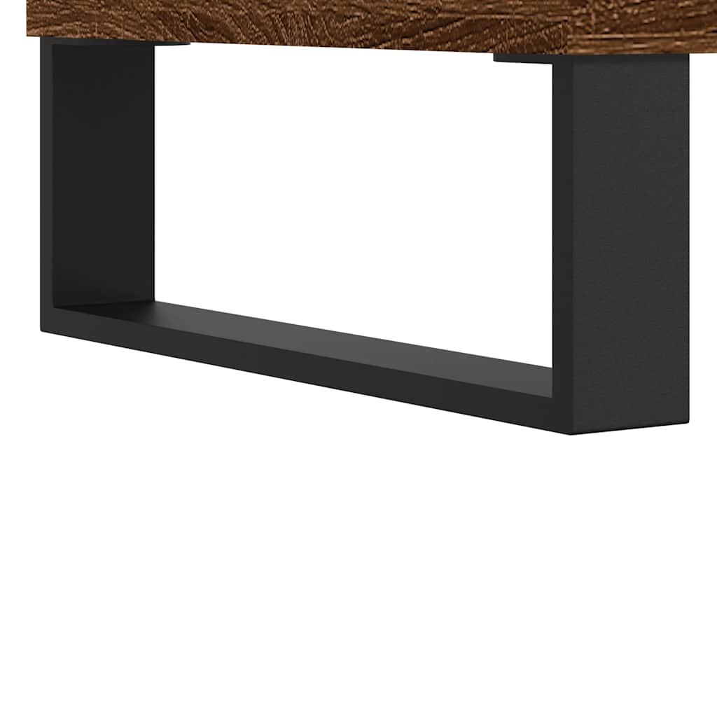 Coffee Table Brown Oak 60x50x36,5 cm Engineered Wood