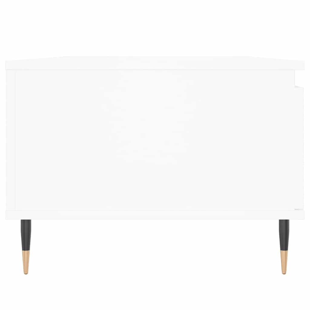 Coffee Table White 90x50x36,5 cm Engineered Wood