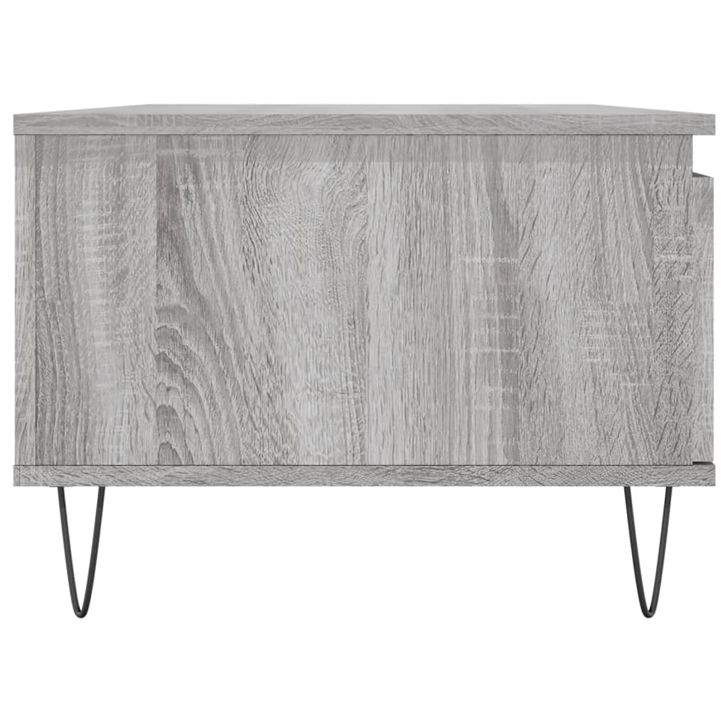 Coffee Table Grey Sonoma 90x50x36,5 cm Engineered Wood