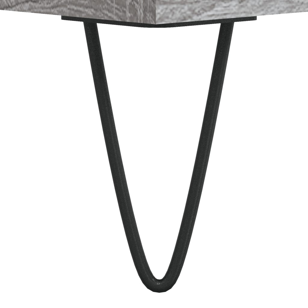 Coffee Table Grey Sonoma 90x50x36,5 cm Engineered Wood
