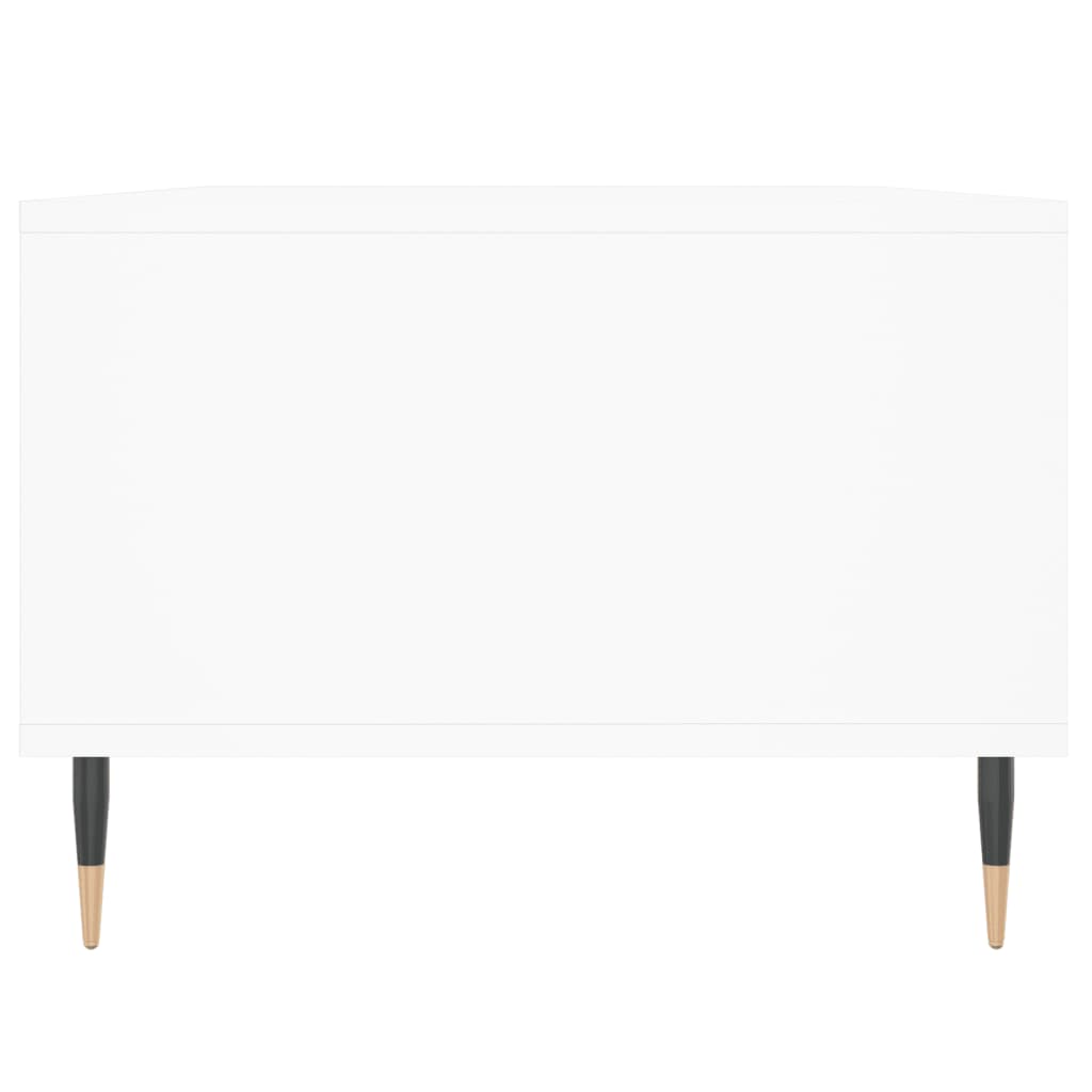 Coffee Table White 90x50x36,5 cm Engineered Wood