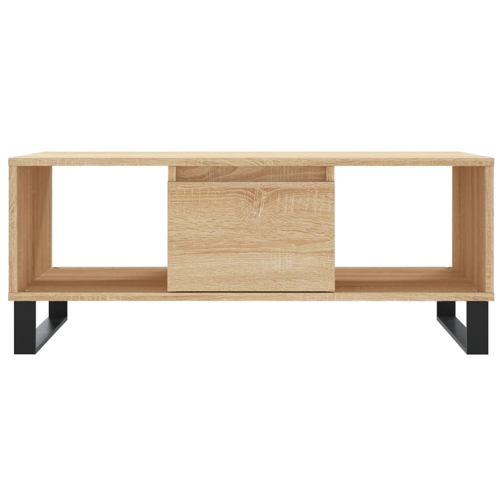 Coffee Table Sonoma Oak 90x50x36,5 cm Engineered Wood