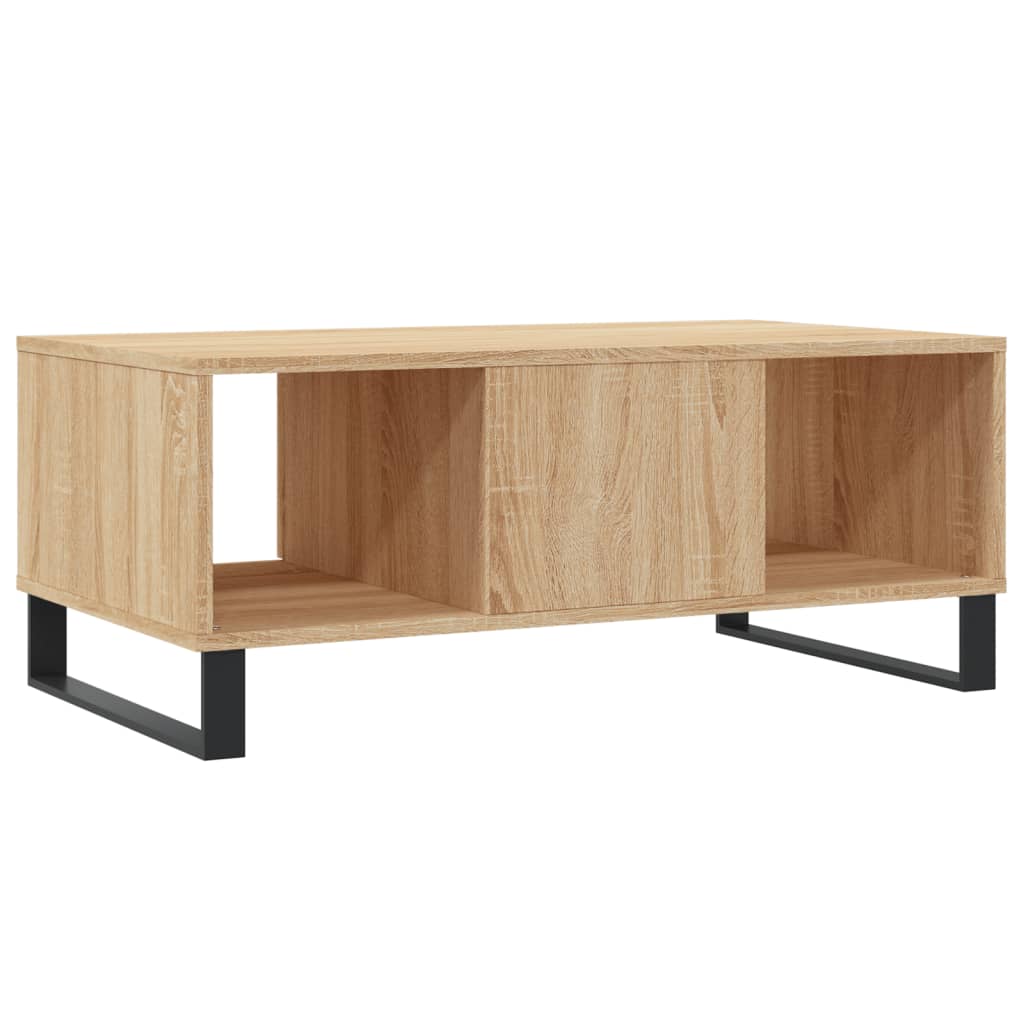 Coffee Table Sonoma Oak 90x50x36,5 cm Engineered Wood