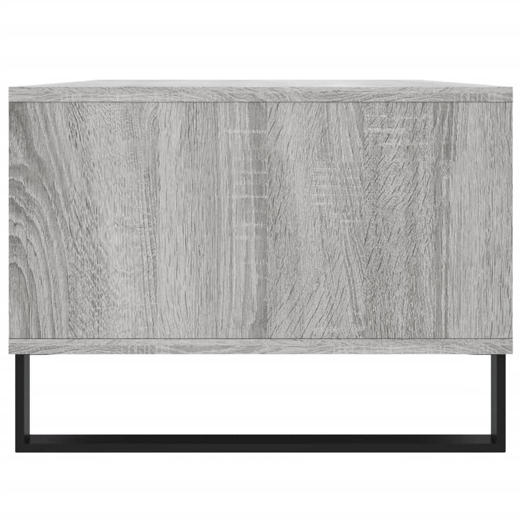 Coffee Table Grey Sonoma 90x50x36,5 cm Engineered Wood