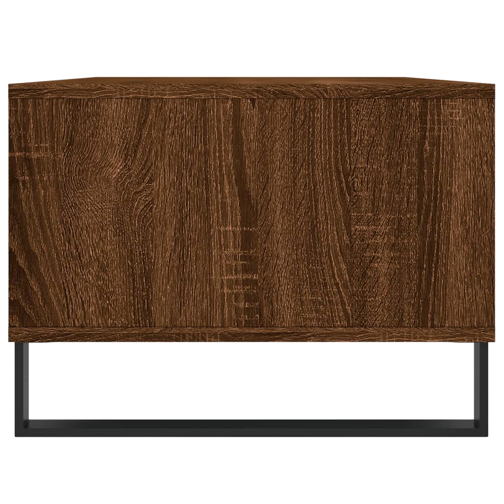 Coffee Table Brown Oak 90x50x36,5 cm Engineered Wood