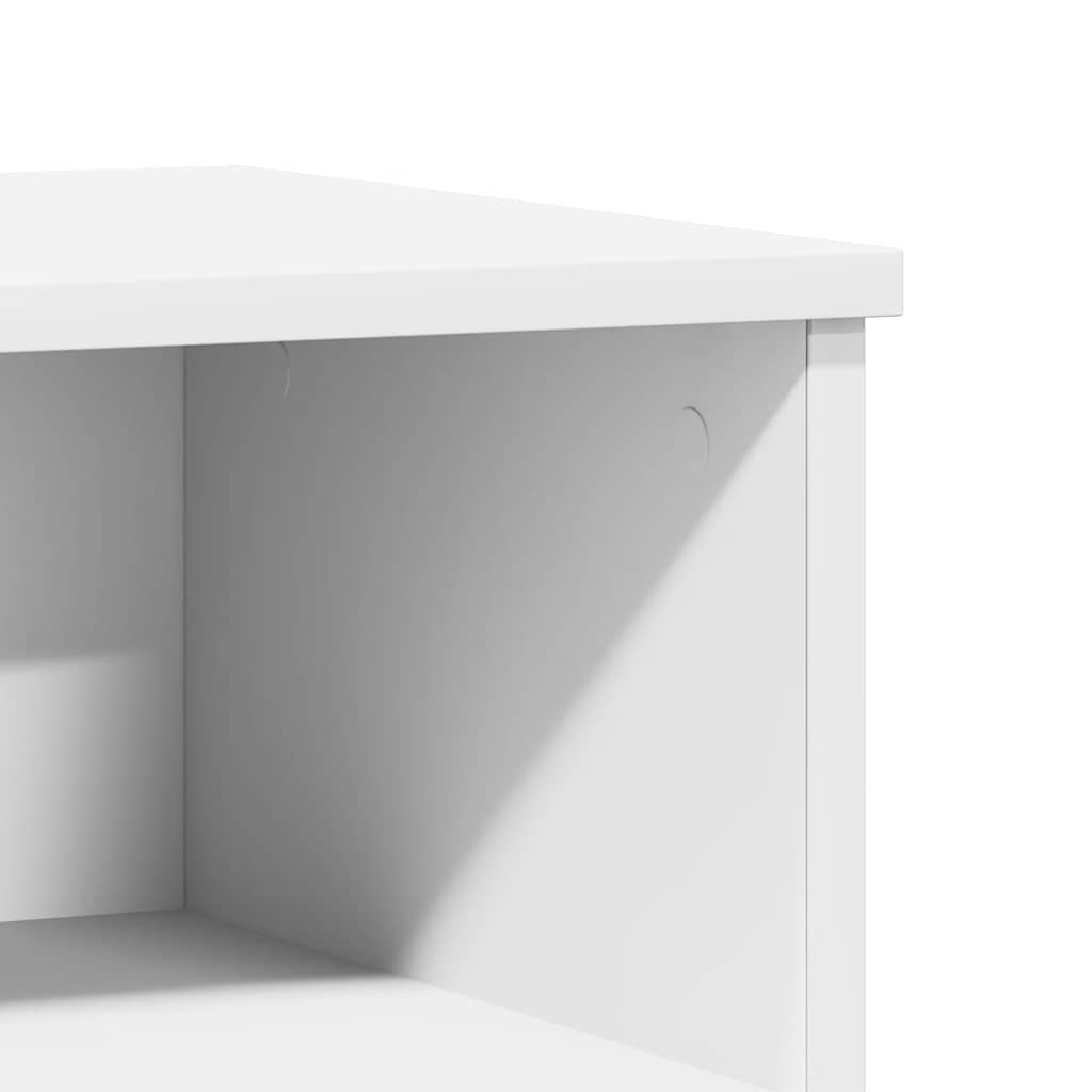 Bedside Cabinets 2 pcs White 40x35x50 cm Engineered Wood