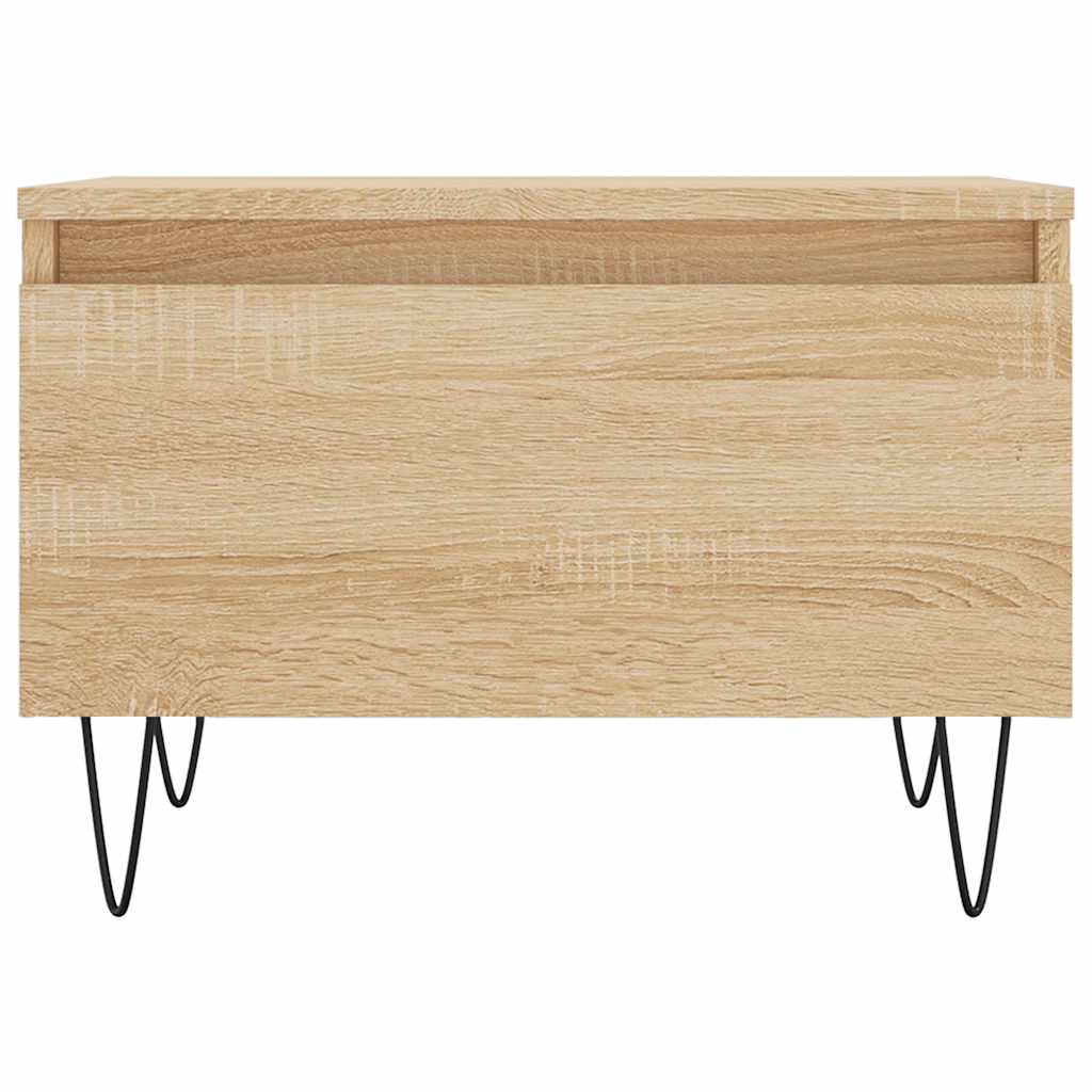 Coffee Tables 2 pcs Sonoma Oak 50x46x35 cm Engineered Wood
