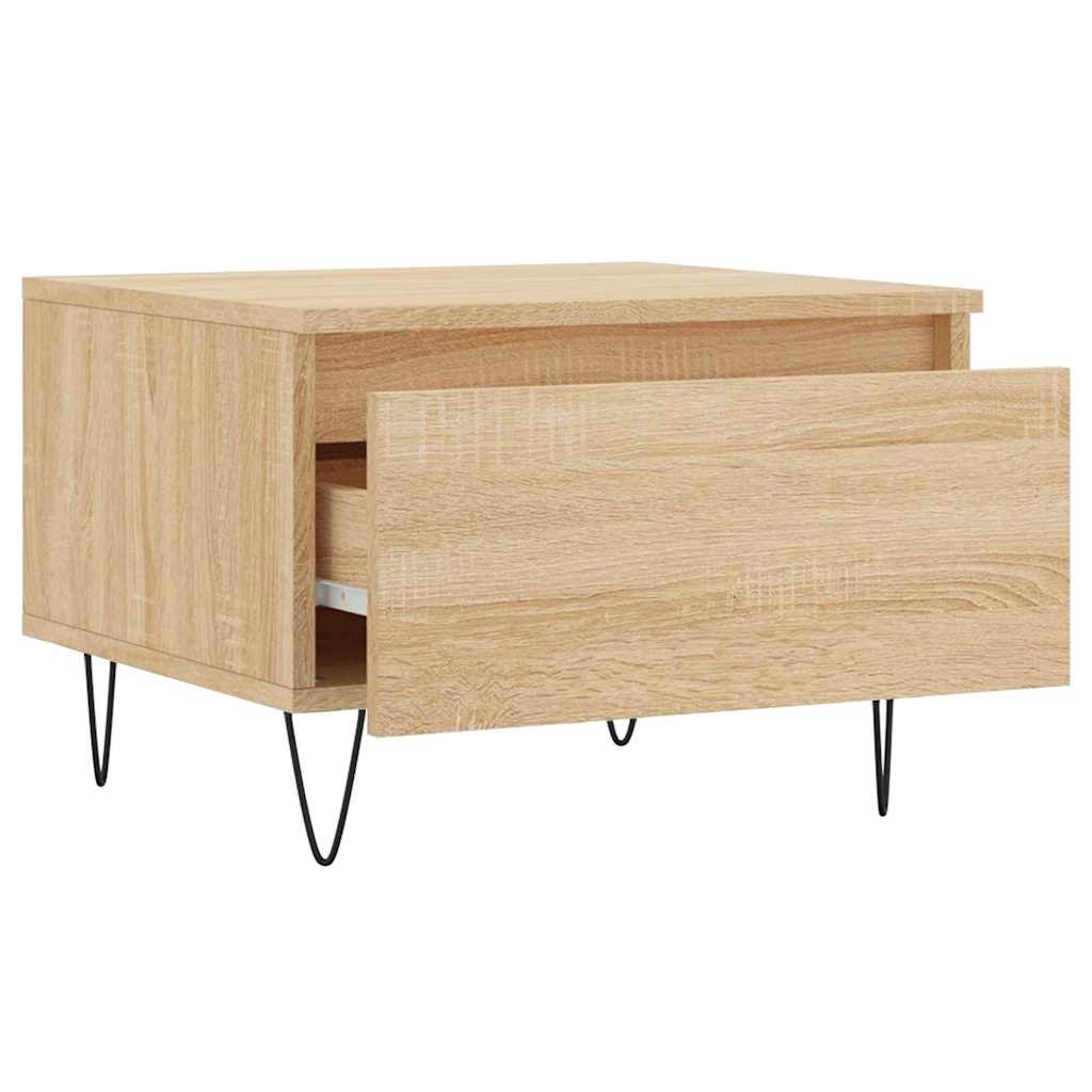 Coffee Tables 2 pcs Sonoma Oak 50x46x35 cm Engineered Wood