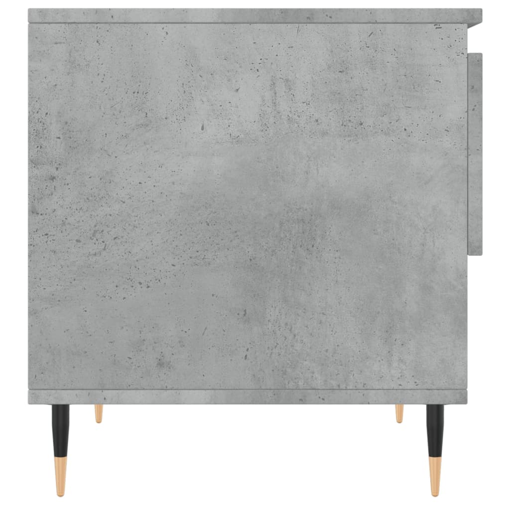 Coffee Tables 2 pcs Concrete Grey 50x46x50 cm Engineered Wood