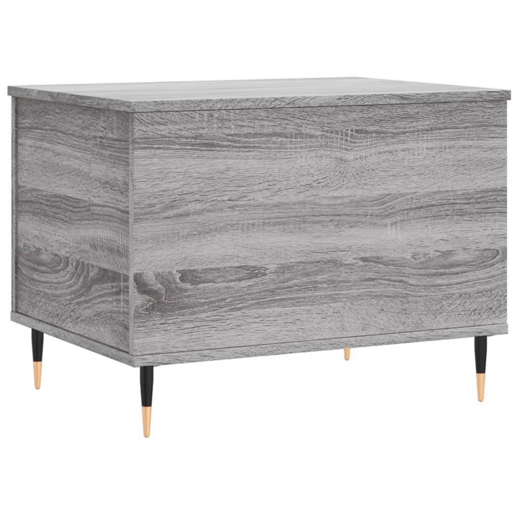 vidaXL Coffee Table Grey Sonoma 60x44.5x45 cm Engineered Wood