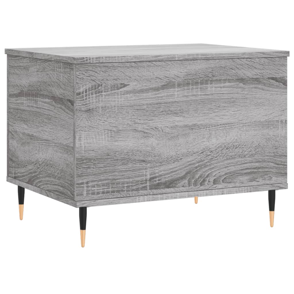 vidaXL Coffee Table Grey Sonoma 60x44.5x45 cm Engineered Wood