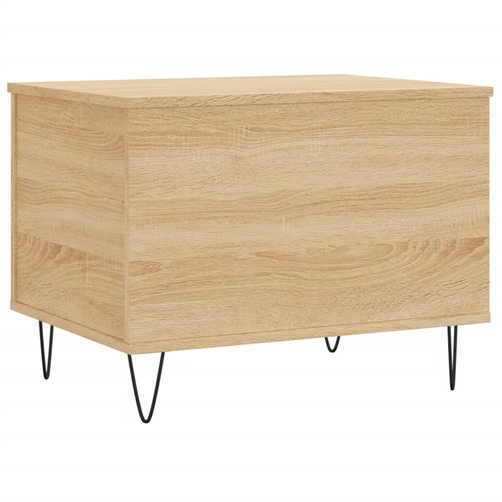 Coffee Table Sonoma Oak 60x44,5x45 cm Engineered Wood