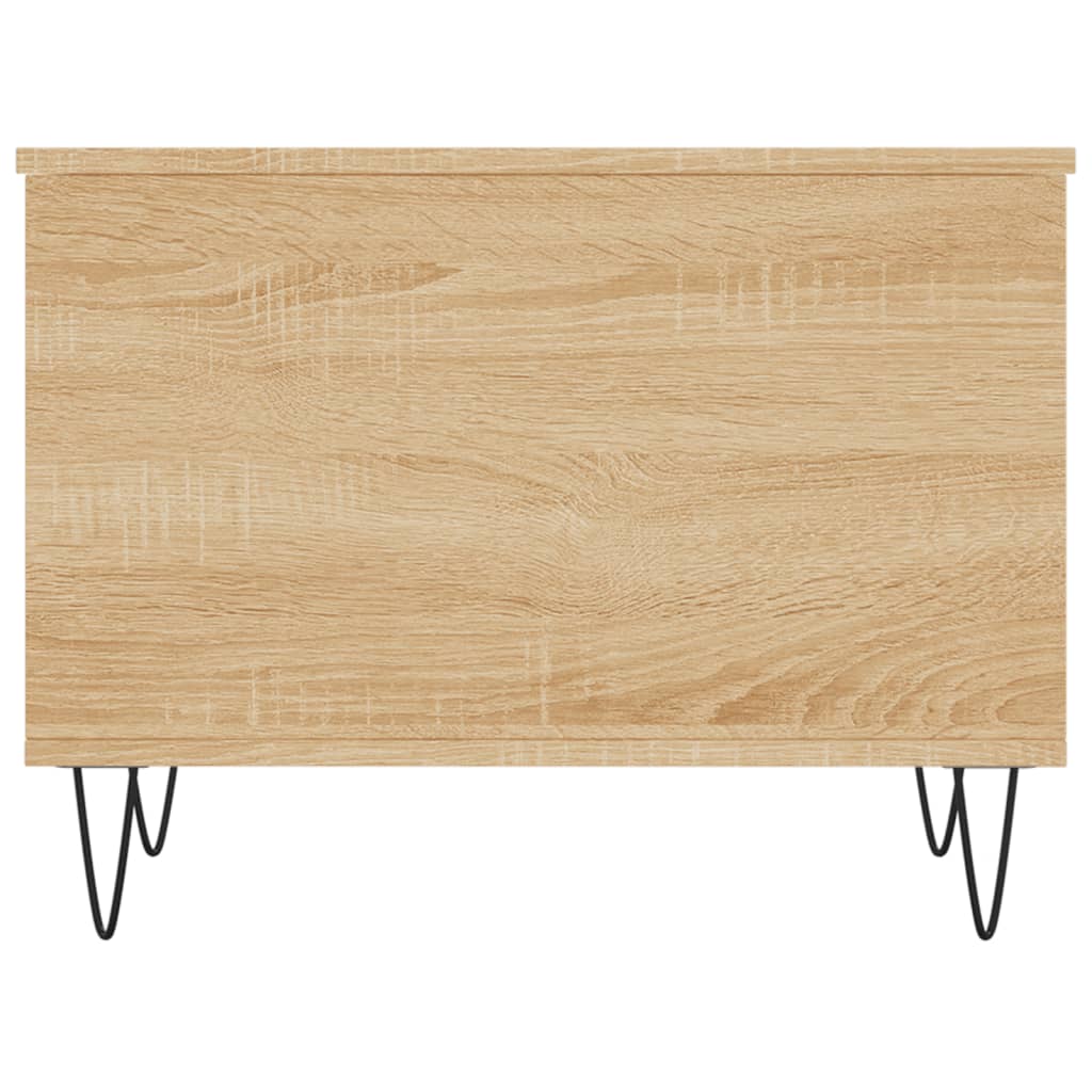 Coffee Table Sonoma Oak 60x44,5x45 cm Engineered Wood