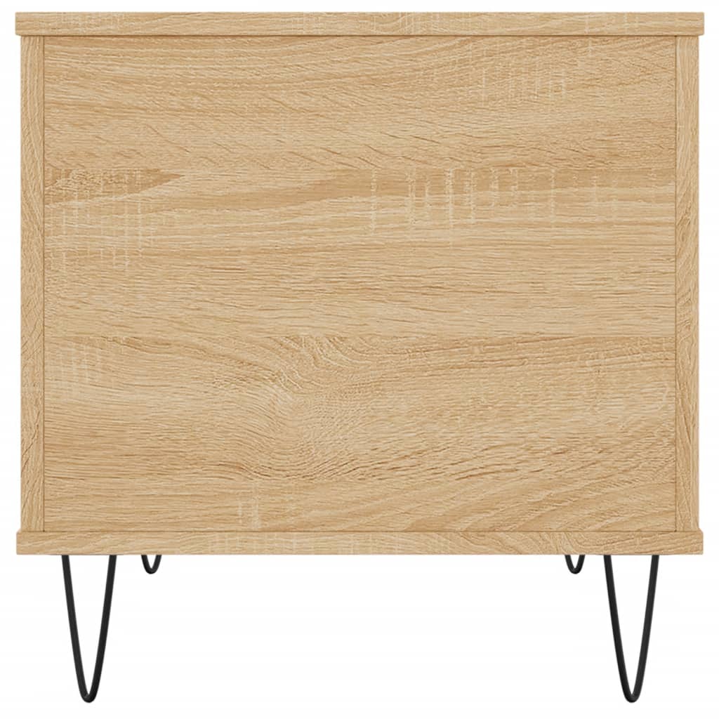 Coffee Table Sonoma Oak 60x44,5x45 cm Engineered Wood