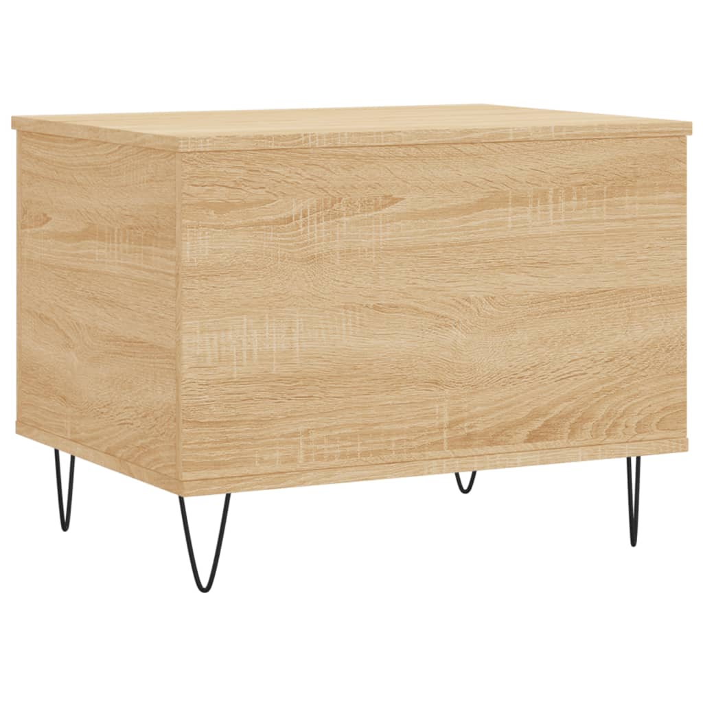 Coffee Table Sonoma Oak 60x44,5x45 cm Engineered Wood