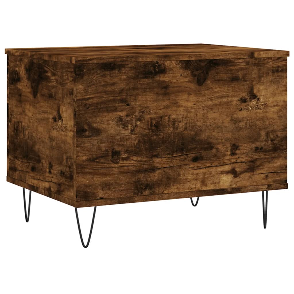 Coffee Table Smoked Oak 60x44,5x45 cm Engineered Wood