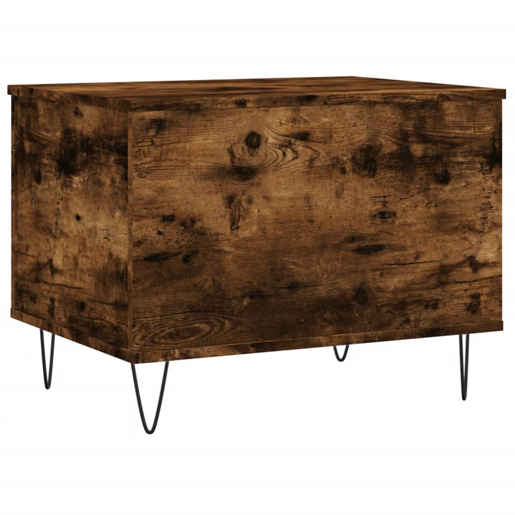 Coffee Table Smoked Oak 60x44,5x45 cm Engineered Wood