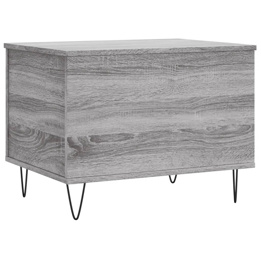 Coffee Table Grey Sonoma 60x44,5x45 cm Engineered Wood