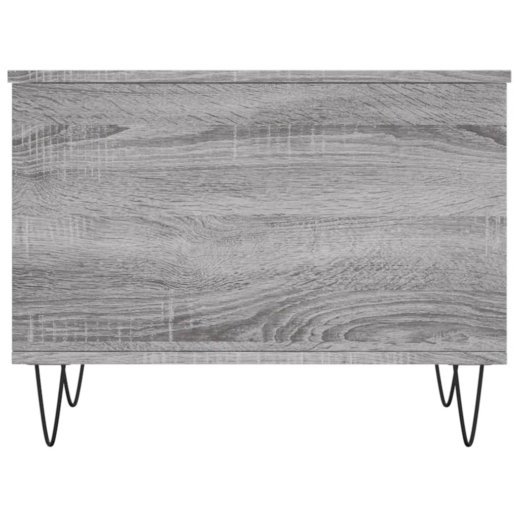 Coffee Table Grey Sonoma 60x44,5x45 cm Engineered Wood