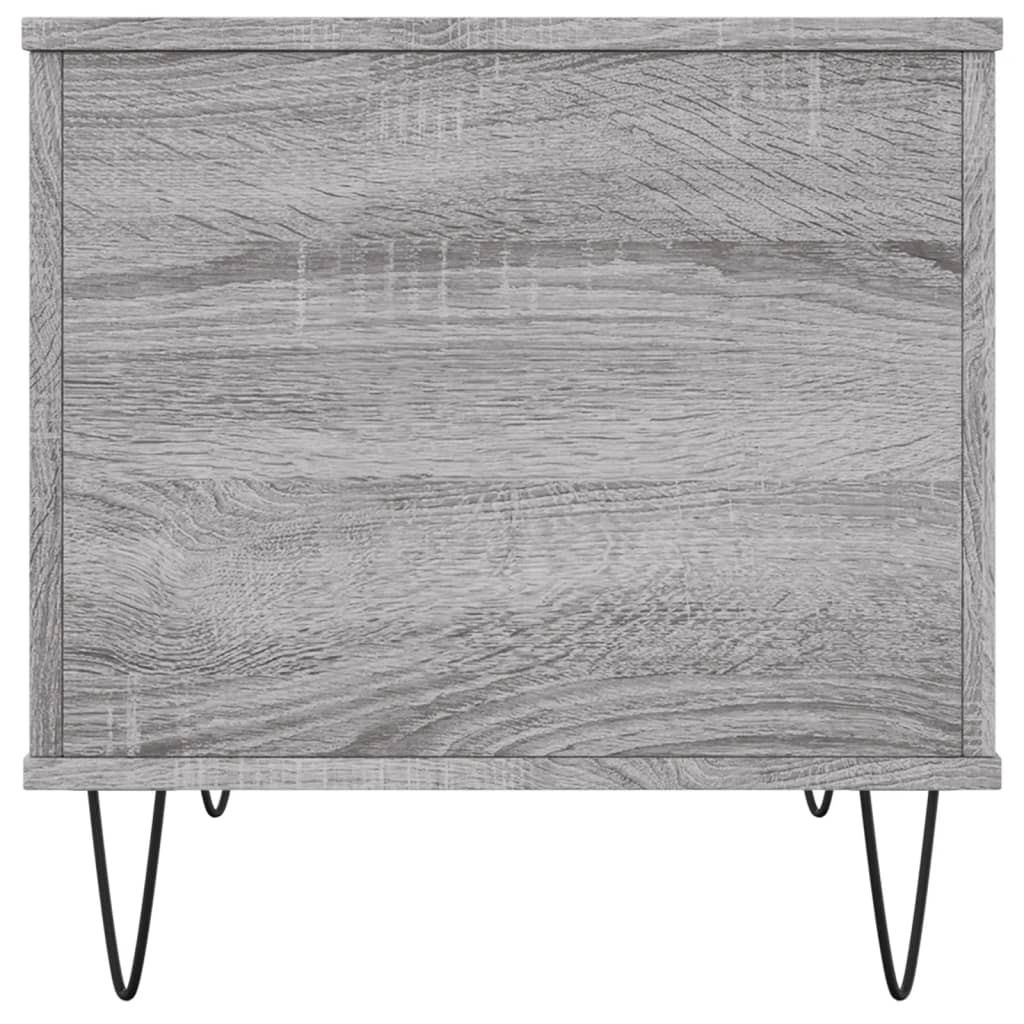 Coffee Table Grey Sonoma 60x44,5x45 cm Engineered Wood