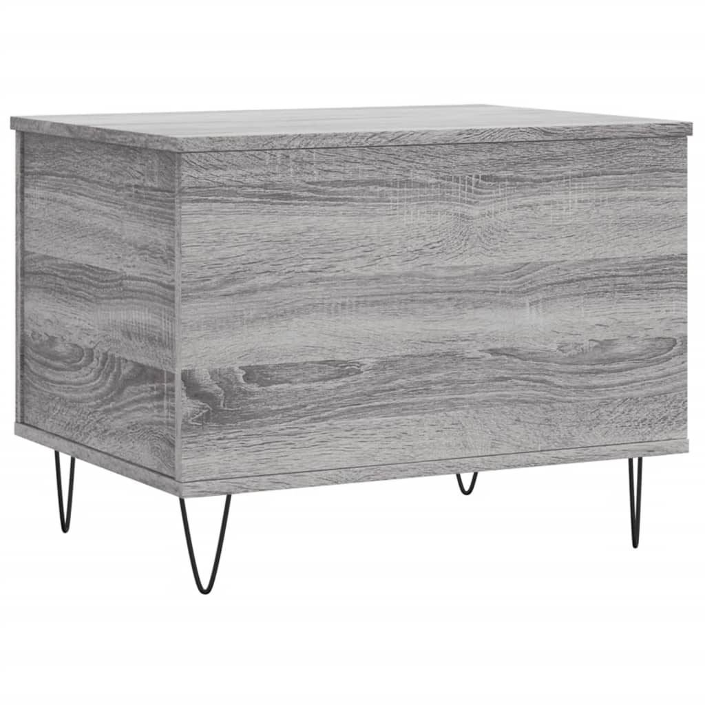 Coffee Table Grey Sonoma 60x44,5x45 cm Engineered Wood