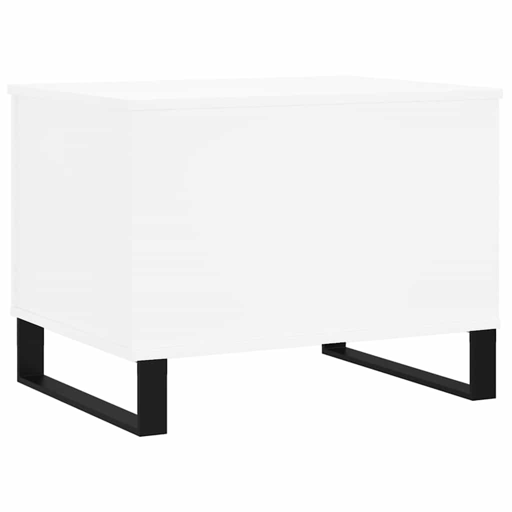 Coffee Table White 60x44,5x45 cm Engineered Wood