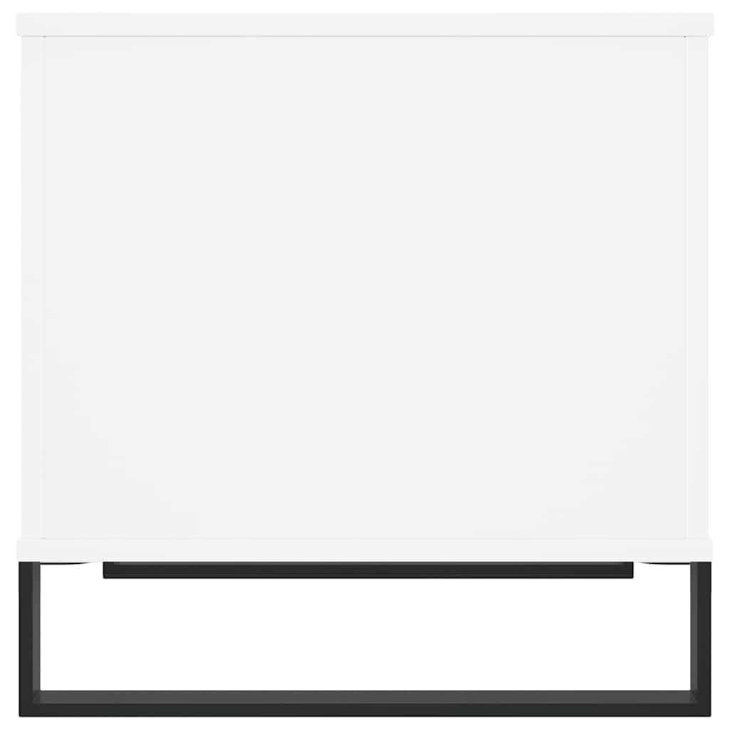 Coffee Table White 60x44,5x45 cm Engineered Wood