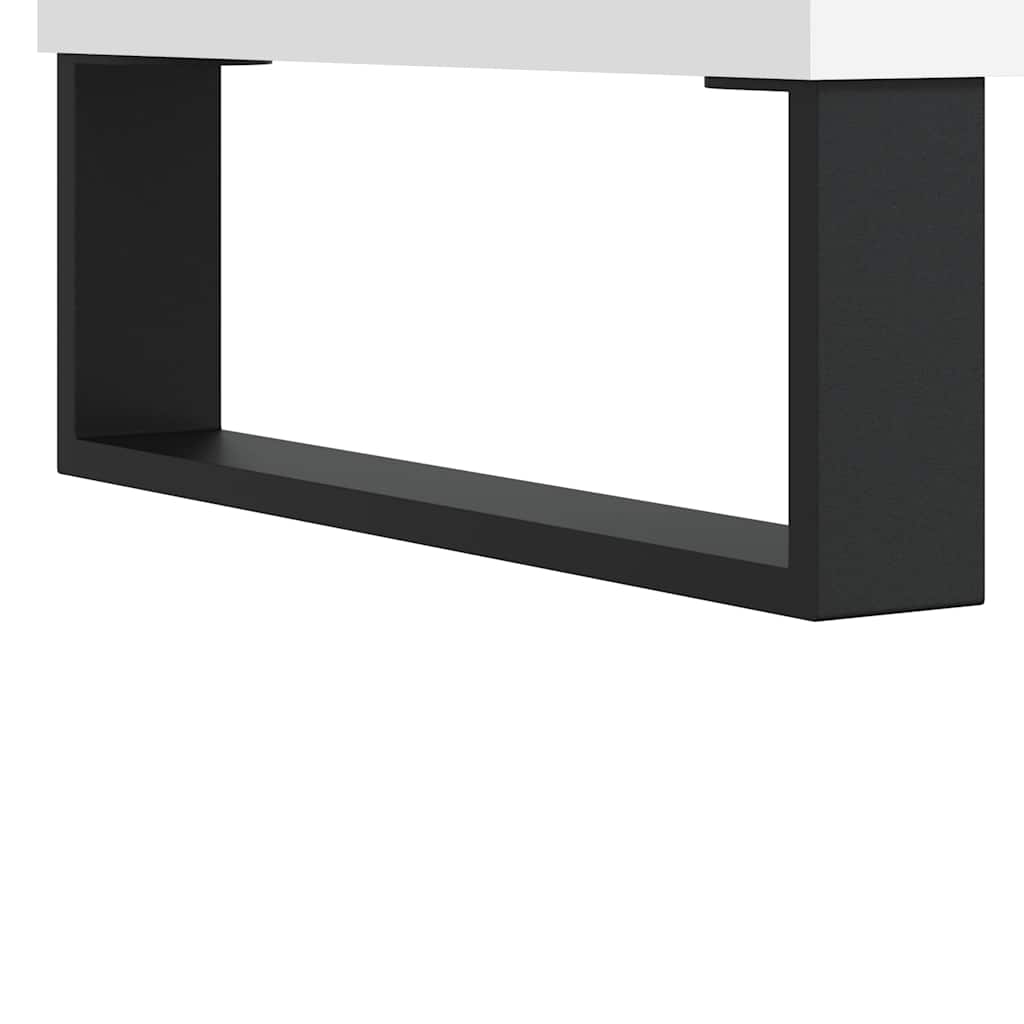 Coffee Table White 60x44,5x45 cm Engineered Wood