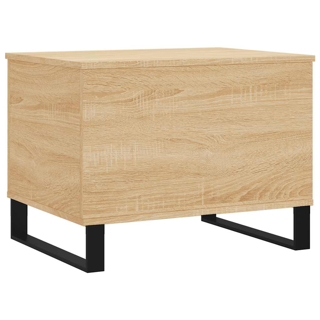 Coffee Table Sonoma Oak 60x44,5x45 cm Engineered Wood