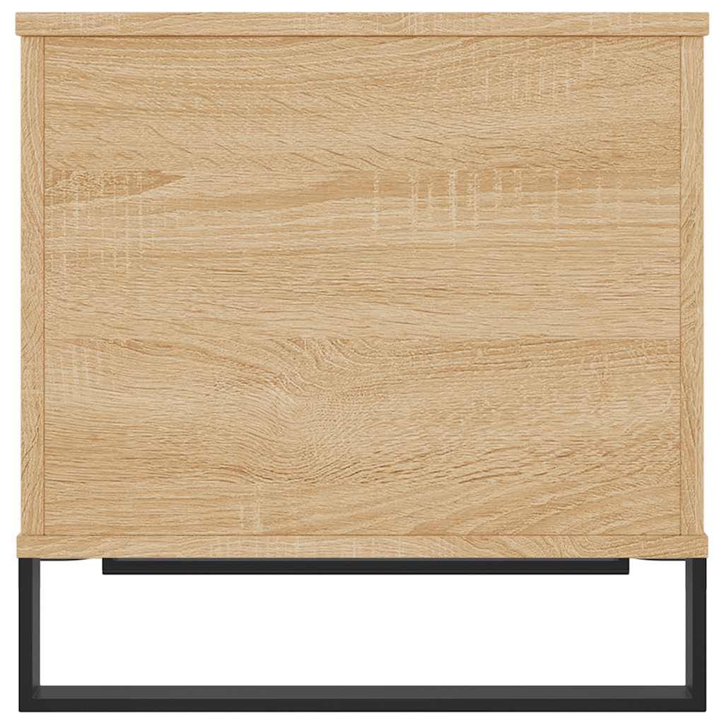 Coffee Table Sonoma Oak 60x44,5x45 cm Engineered Wood