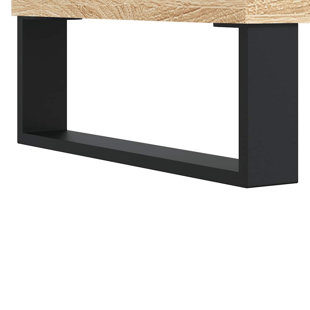 Coffee Table Sonoma Oak 60x44,5x45 cm Engineered Wood