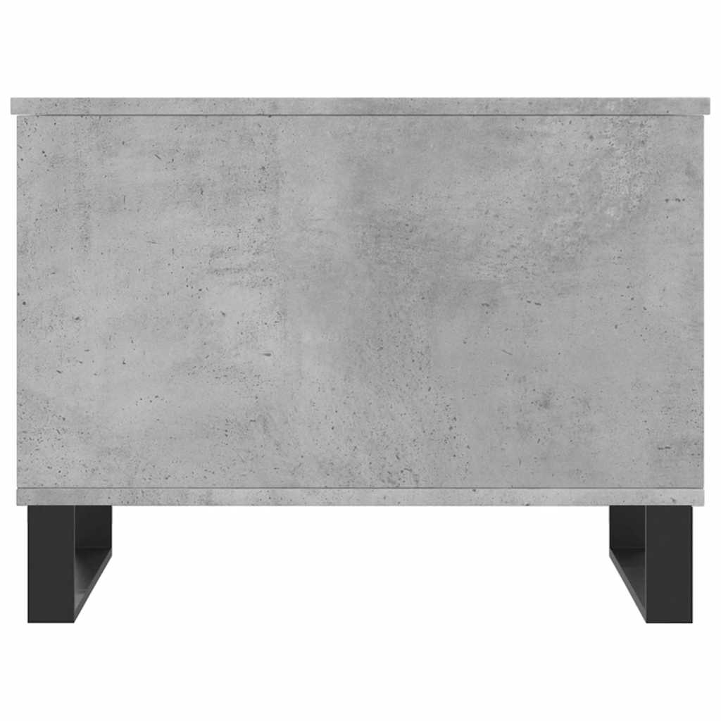 Coffee Table Concrete Grey 60x44,5x45 cm Engineered Wood
