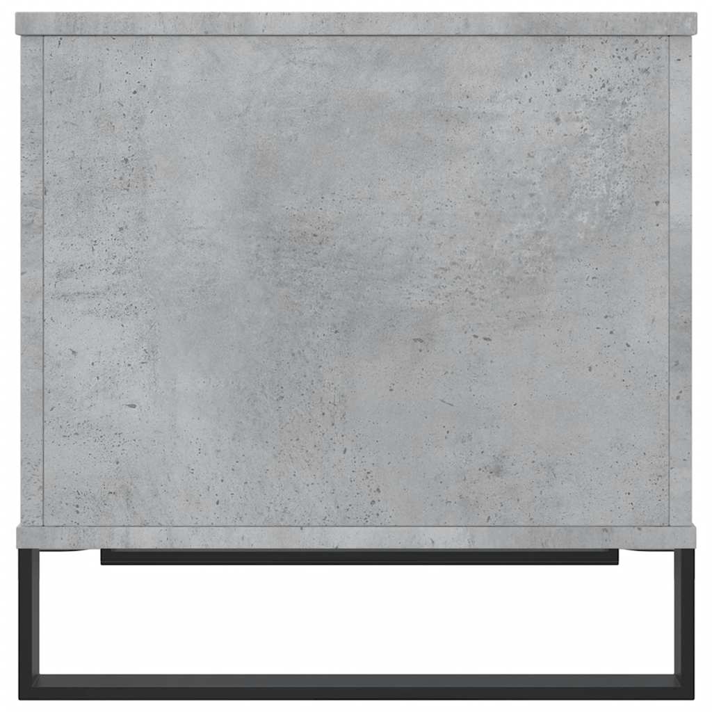 Coffee Table Concrete Grey 60x44,5x45 cm Engineered Wood