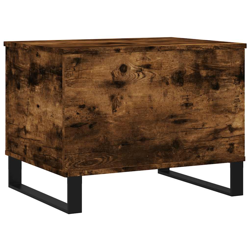 Coffee Table Smoked Oak 60x44,5x45 cm Engineered Wood