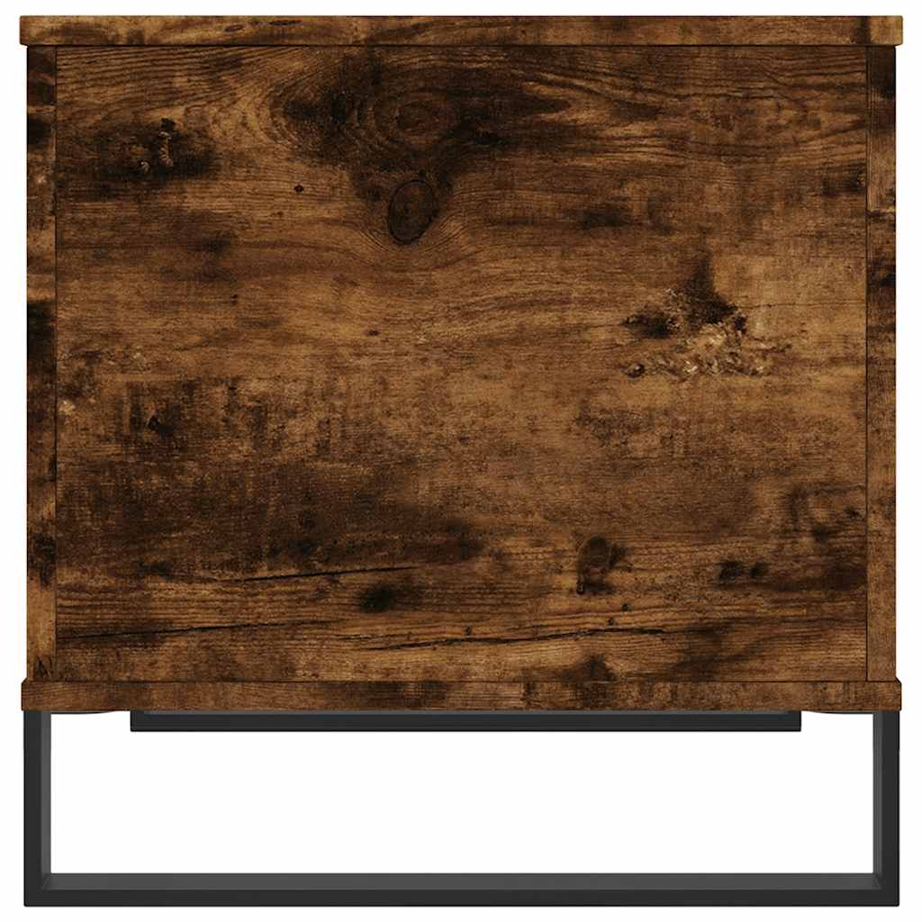 Coffee Table Smoked Oak 60x44,5x45 cm Engineered Wood
