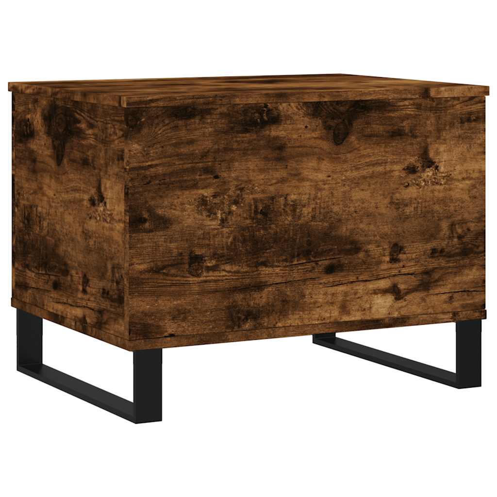 Coffee Table Smoked Oak 60x44,5x45 cm Engineered Wood