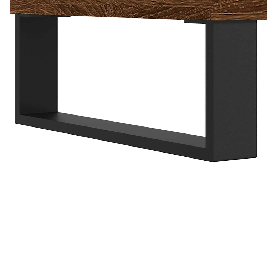 Coffee Table Smoked Oak 60x44,5x45 cm Engineered Wood