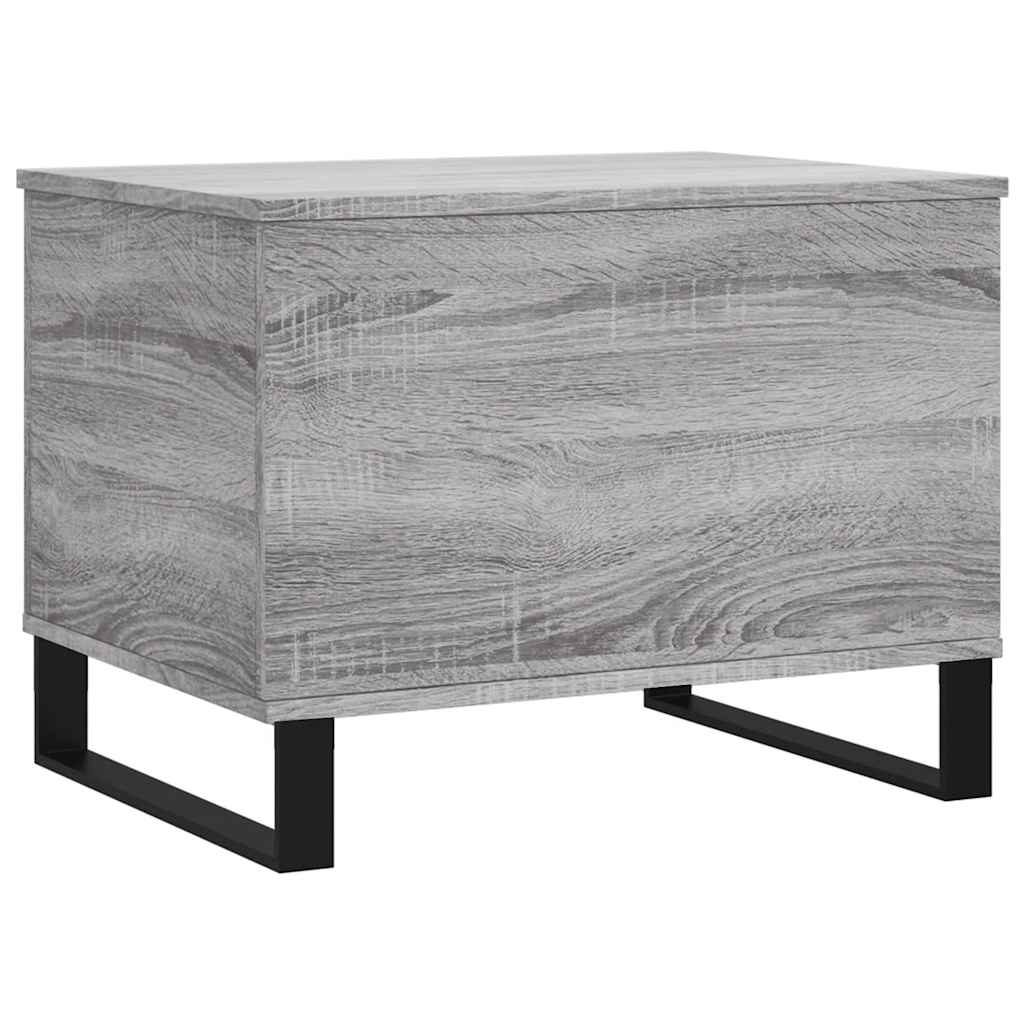 Coffee Table Grey Sonoma 60x44,5x45 cm Engineered Wood
