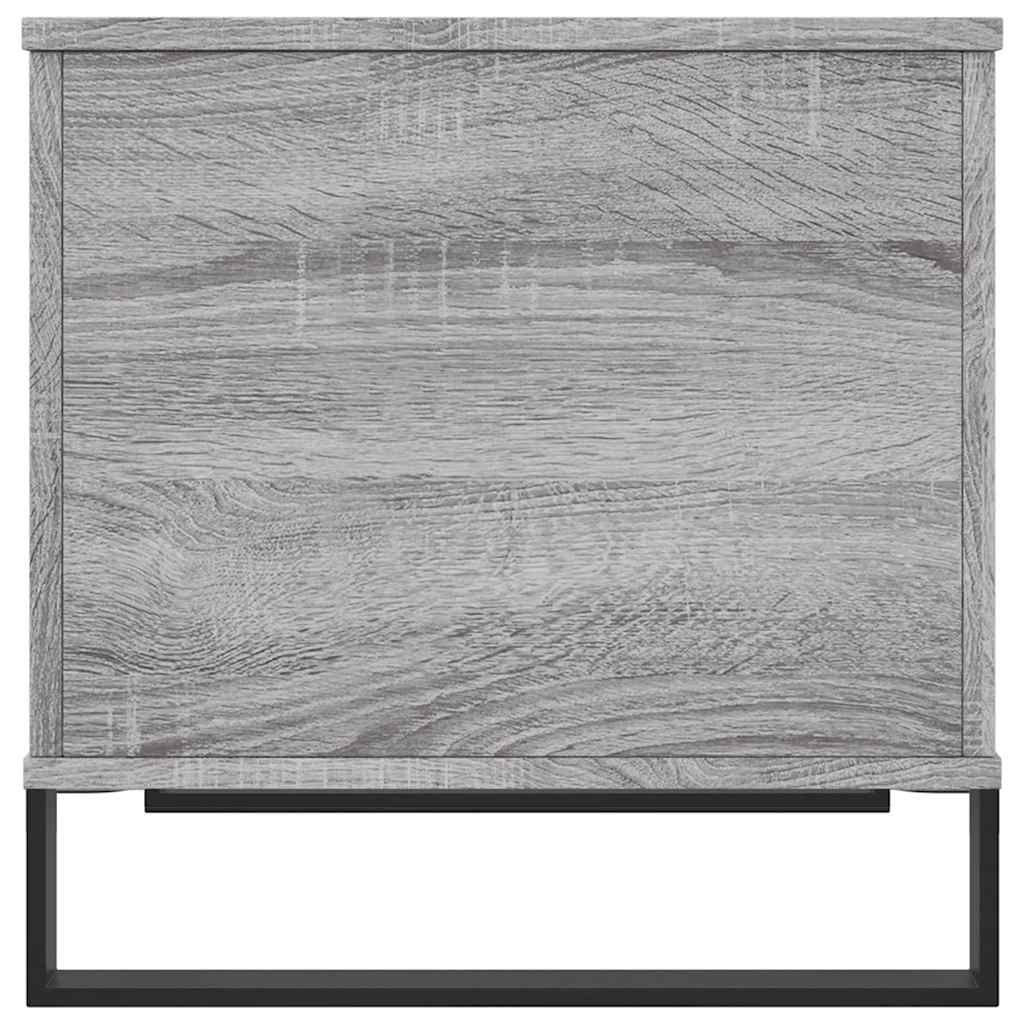 Coffee Table Grey Sonoma 60x44,5x45 cm Engineered Wood