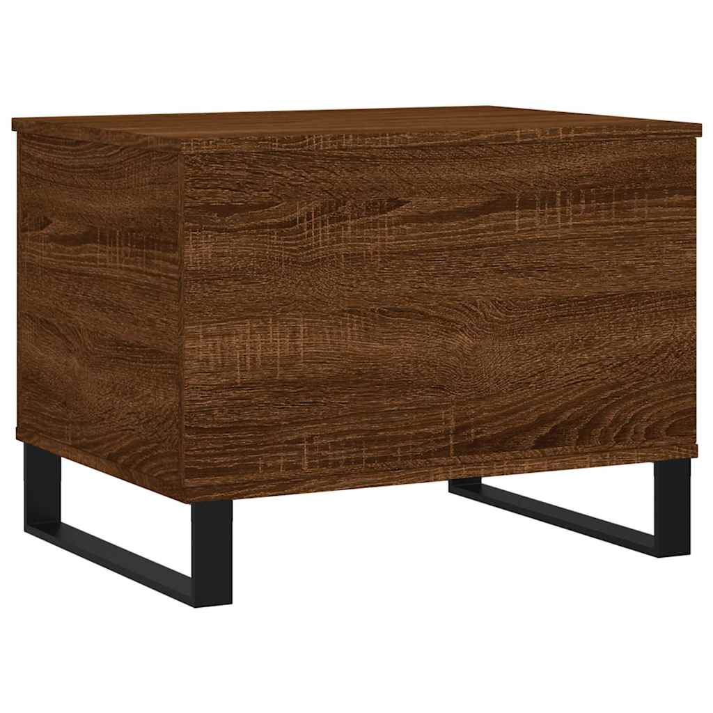 Coffee Table Brown Oak 60x44,5x45 cm Engineered Wood