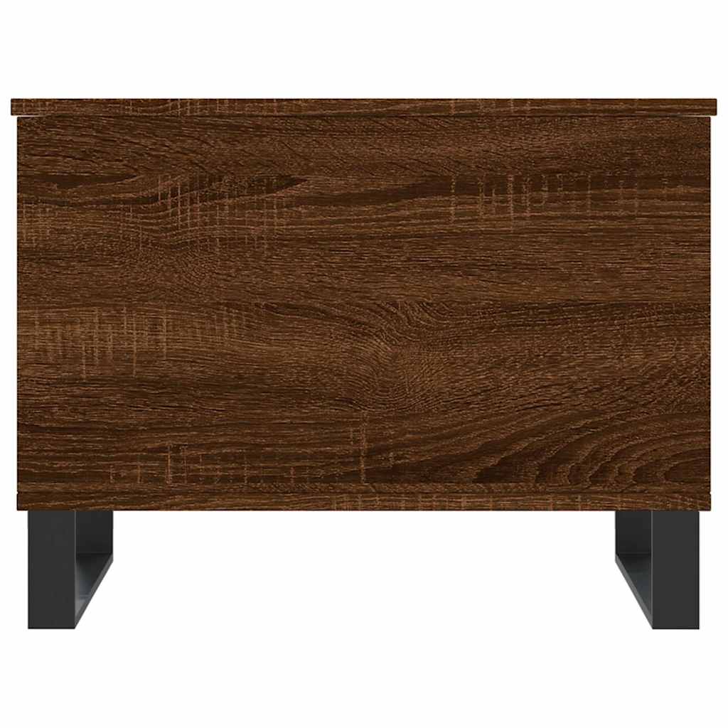 Coffee Table Brown Oak 60x44,5x45 cm Engineered Wood