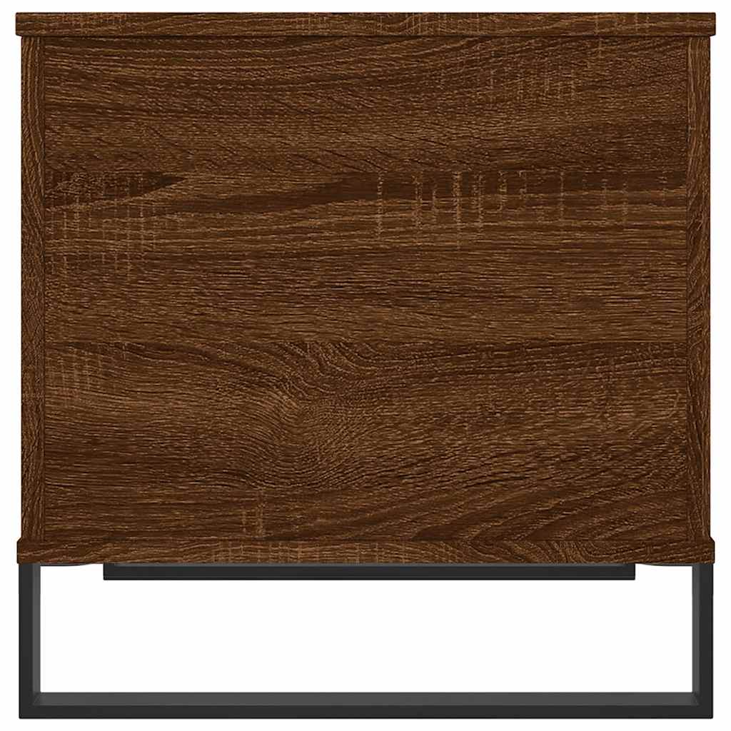 Coffee Table Brown Oak 60x44,5x45 cm Engineered Wood