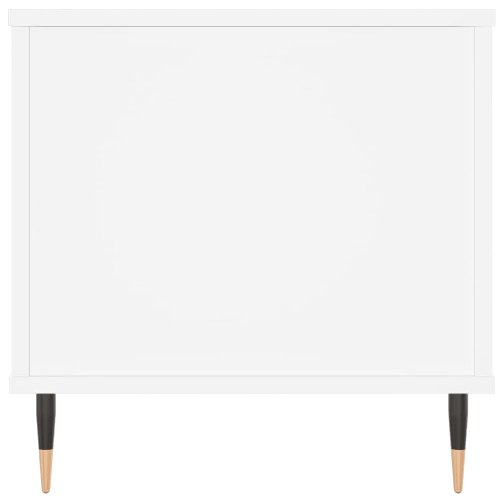 Coffee Table White 90x44,5x45 cm Engineered Wood