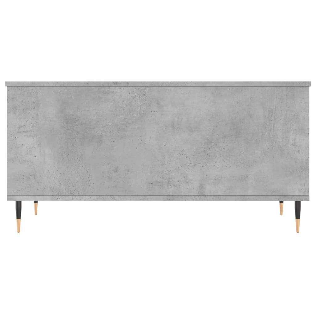 Coffee Table Concrete Grey 90x44,5x45 cm Engineered Wood