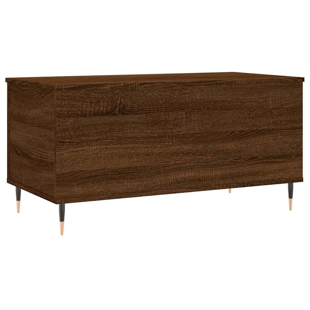 Coffee Table Brown Oak 90x44,5x45 cm Engineered Wood