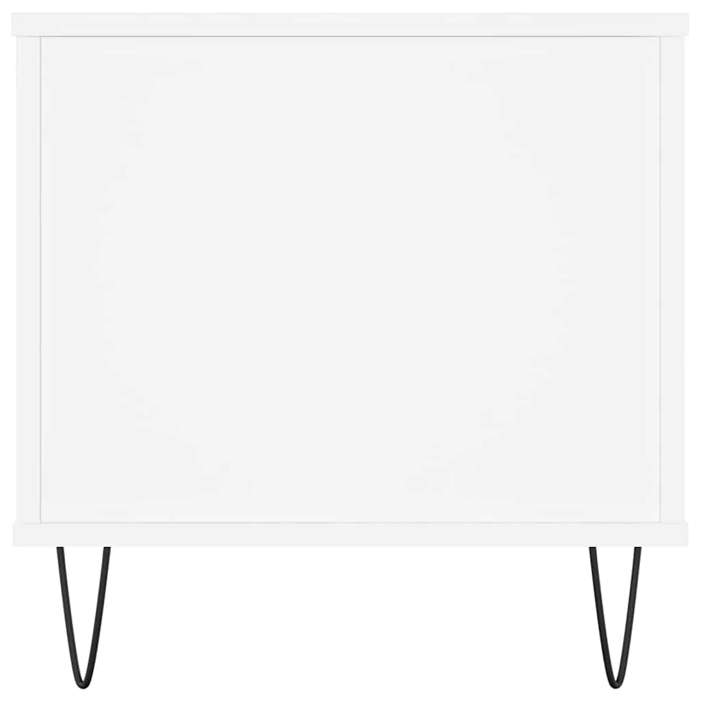 Coffee Table White 90x44,5x45 cm Engineered Wood