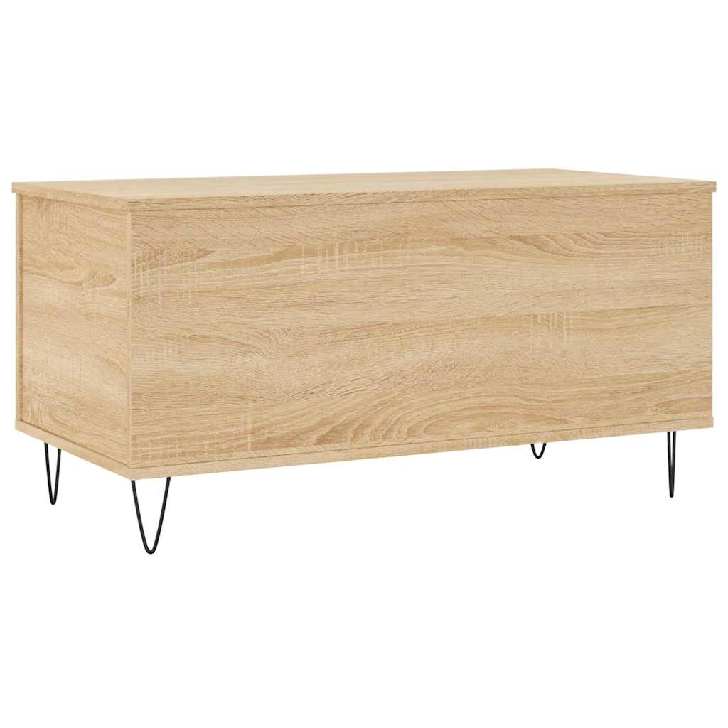 Coffee Table Sonoma Oak 90x44,5x45 cm Engineered Wood